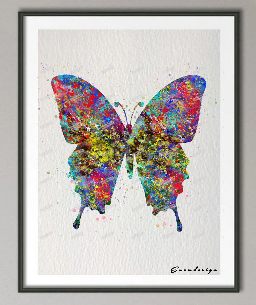Watercolor Original Butterfly Canvas Painting Wall Art Poster Prints Pictures For Living Room Decor Wall Sticker Free Shipping
Watercolor Original Butterfly Canvas Painting Wall Art Poster Prints Pictures For Living Room Decor Wall Sticker Free Shipping