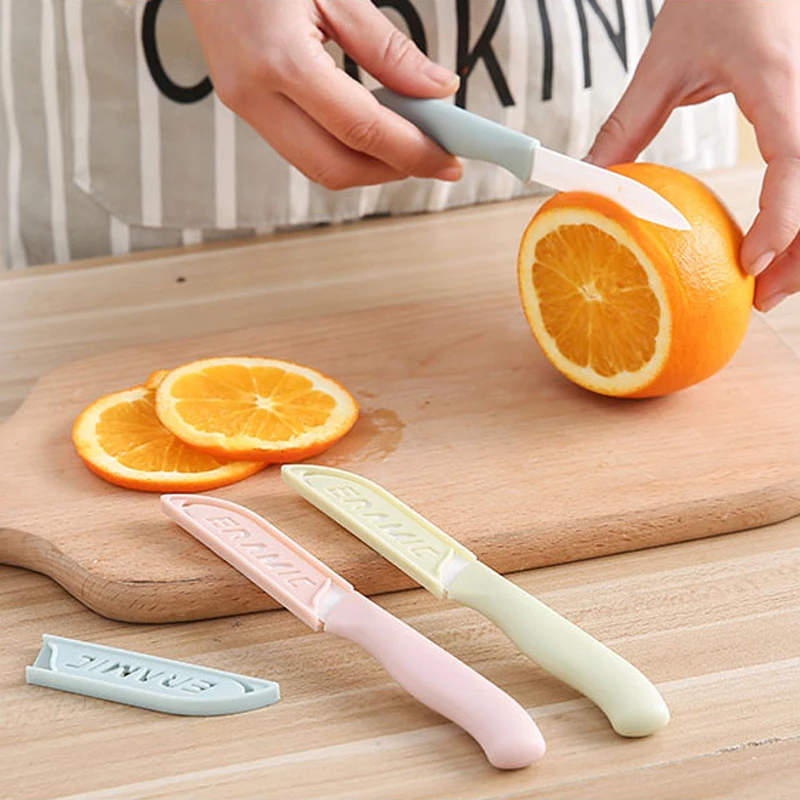 Kitchen Chef Knives White Ceramic Blade Utility Slicing Paring Fruit Vegetable Cutter Tool
Kitchen Chef Knives White Ceramic Blade Utility Slicing Paring Fruit Vegetable Cutter Tool