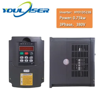0.75KW VFD Variable frequency inverter 3 phase 380V for CNC spindle motor speed control
0.75KW VFD Variable frequency inverter 3 phase 380V for CNC spindle motor speed control
