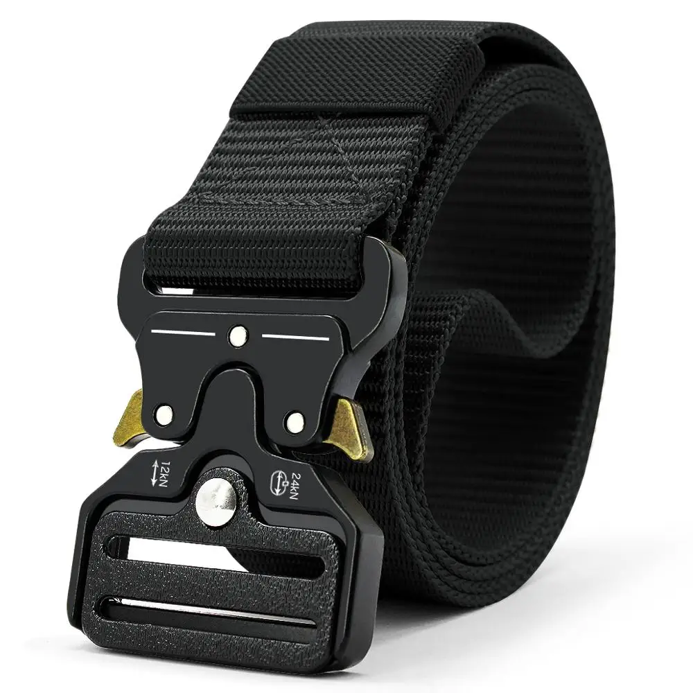 Men's tactical military belt adjustable nylon belt durable metal buckle belt military tactical combat belt
Men's tactical military belt adjustable nylon belt durable metal buckle belt military tactical combat belt