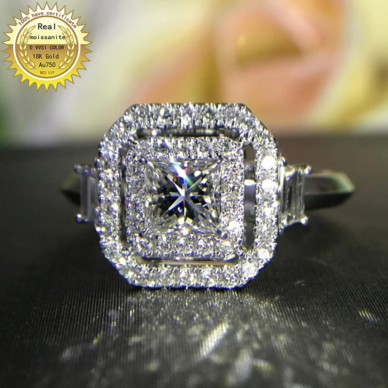 18K goldr ring 1ct D VVS moissanite ring Engagement&Wedding Jewellery with certificate 022
18K goldr ring 1ct D VVS moissanite ring Engagement&Wedding Jewellery with certificate 022