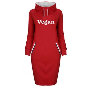 Hoodies For Women Vegan Letters Print Long High Collar Dress Hoodies Women Sweatshirt Femmes Kawaii Thick Printing
Hoodies For Women Vegan Letters Print Long High Collar Dress Hoodies Women Sweatshirt Femmes Kawaii Thick Printing