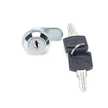 1PCS 15mm RV Door Lock and Drawer Tube Cam Lock with 2 Key Cylinders and Galvanized Surface, Chrome
1PCS 15mm RV Door Lock and Drawer Tube Cam Lock with 2 Key Cylinders and Galvanized Surface, Chrome