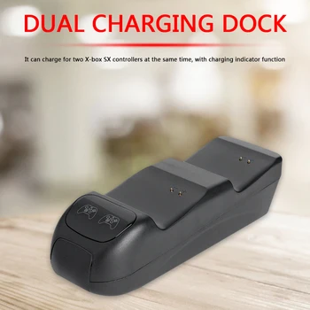 Game Controller Dual Fast Charging Dock Gamepad Power Station Stand for 2 XBOX Rechargeable XBOX SX Controller Battery Holders
Game Controller Dual Fast Charging Dock Gamepad Power Station Stand for 2 XBOX Rechargeable XBOX SX Controller Battery Holders