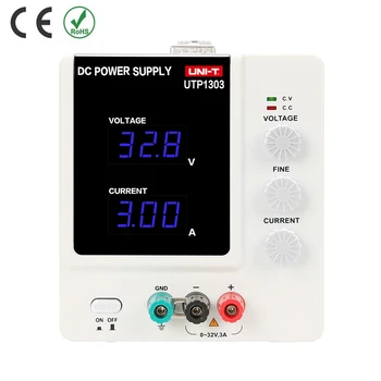 UNI-T UTP1303 DC Power Supply 0 to 32V / 0 to 3A Constant Voltage / Constant Current Function
UNI-T UTP1303 DC Power Supply 0 to 32V / 0 to 3A Constant Voltage / Constant Current Function