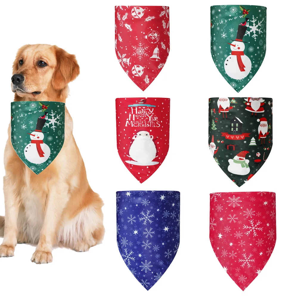 Christmas Dog Bandana New Arrival Snowman Penguin Printing Scarf Holiday Style,Triangular for Dogs,Cats and Puppy Cute Bibs
Christmas Dog Bandana New Arrival Snowman Penguin Printing Scarf Holiday Style,Triangular for Dogs,Cats and Puppy Cute Bibs