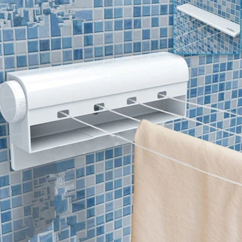Wall Mounted Hanger Retractable Indoor Clothes Hanger Drying Rack Towel Rack Automatic Telescopic Clothesline
Wall Mounted Hanger Retractable Indoor Clothes Hanger Drying Rack Towel Rack Automatic Telescopic Clothesline