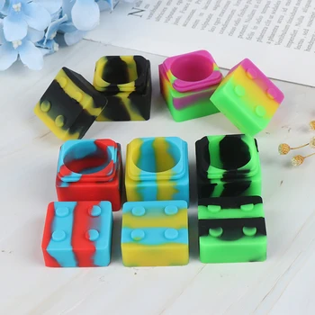 9ml Square Nonstick Silicone Container Storage Box For Oil Wax Jar Dab Food Grade Silicone Random Color
9ml Square Nonstick Silicone Container Storage Box For Oil Wax Jar Dab Food Grade Silicone Random Color