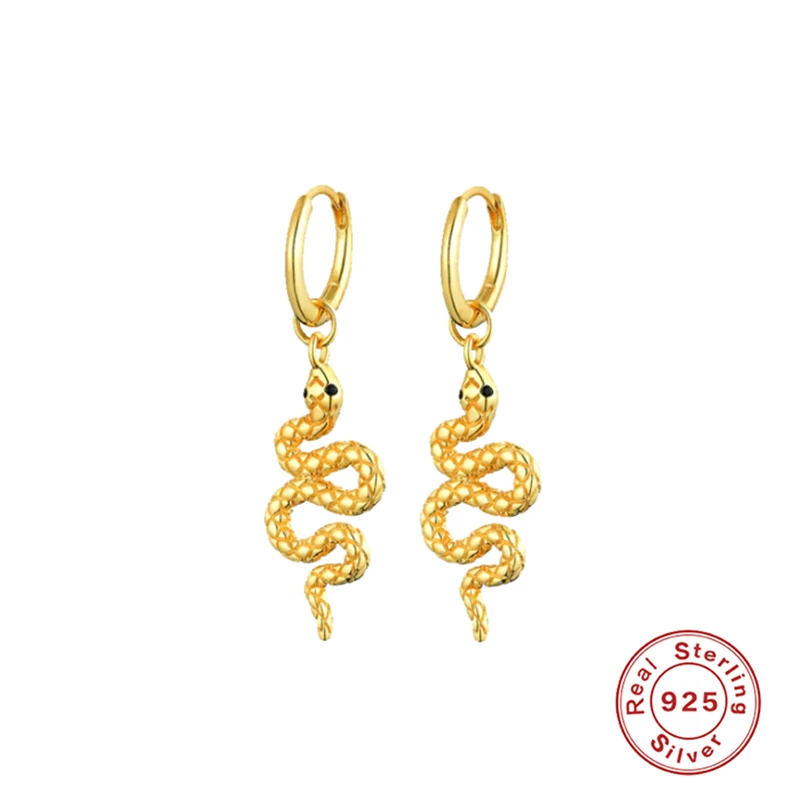925 Sterling Silver Hoop Earrings For Women Ins Zircon Drop Texture Veins Snake Serpent Earring Hoops Earings Jewelry Pendientes
925 Sterling Silver Hoop Earrings For Women Ins Zircon Drop Texture Veins Snake Serpent Earring Hoops Earings Jewelry Pendientes