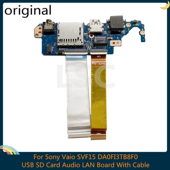 LSC Original For Sony Vaio SVF15 SVF15N series USB SD Card Audio LAN Board With Cable DA0FI3TB8F0 DA0FI3TB8E0
LSC Original For Sony Vaio SVF15 SVF15N series USB SD Card Audio LAN Board With Cable DA0FI3TB8F0 DA0FI3TB8E0