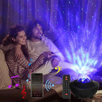 Colorful Starry Sky Projector Blueteeth USB Voice Control Music Player LED Night Light Romantic Projection Lamp Birthday Gift
Colorful Starry Sky Projector Blueteeth USB Voice Control Music Player LED Night Light Romantic Projection Lamp Birthday Gift
