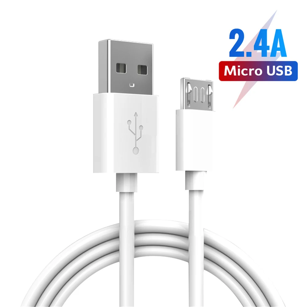 Кабель Micro Usb 1 м для зарядки длинный Kabel Microusb Huawei P10 Lite P Smart Plus Honor Y9 7 7C 8X Max 7A Kablo |