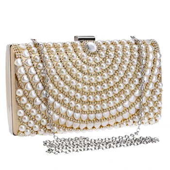 2020 new luxury bright pearl evening bag ladies banquet flash bag wedding clutch chain elegant fashion shoulder bag
2020 new luxury bright pearl evening bag ladies banquet flash bag wedding clutch chain elegant fashion shoulder bag