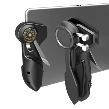 Mobile PUBG Game Controller For Ipad Tablet Six Finger Game Joystick pc Handle Aim Button L1R1 Shooter Gamepad android Trigger
Mobile PUBG Game Controller For Ipad Tablet Six Finger Game Joystick pc Handle Aim Button L1R1 Shooter Gamepad android Trigger