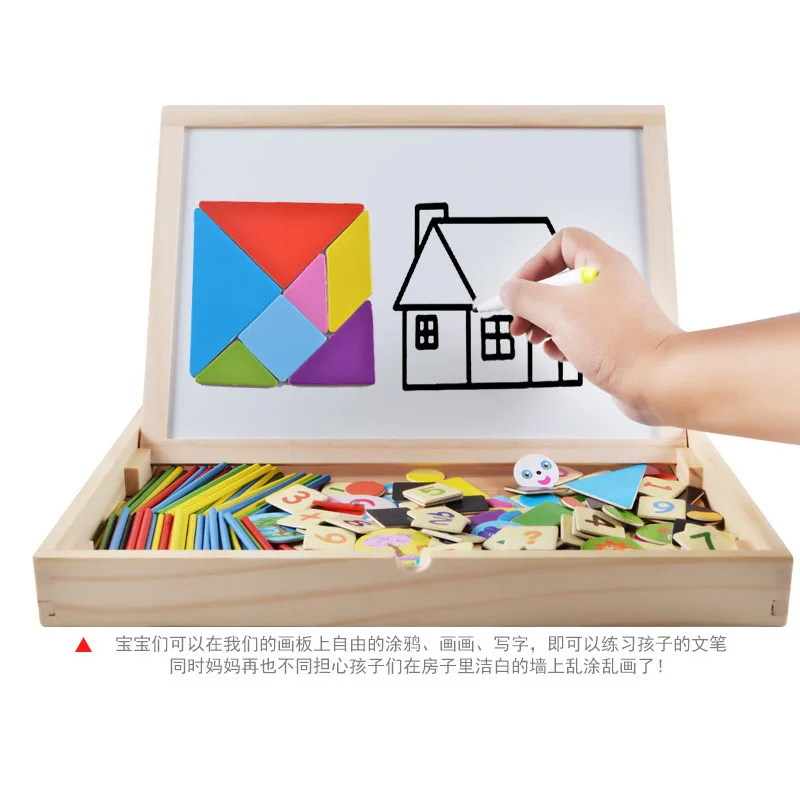 CHILDREN'S Toy Wooden Calculation Box Counting Sticks Mathematics Learning Early Education Toy Multi-functional Magnetic Computi
CHILDREN'S Toy Wooden Calculation Box Counting Sticks Mathematics Learning Early Education Toy Multi-functional Magnetic Computi