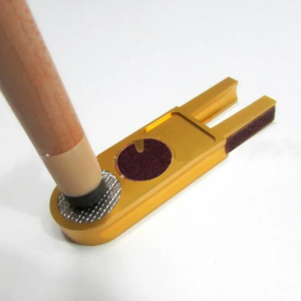 Muti-function U-shape Solid Alloy Billiards Pool Cue Tip Trimmers Repairer Billiard Burnisher Nickel Shaper Billiard Accessories
Muti-function U-shape Solid Alloy Billiards Pool Cue Tip Trimmers Repairer Billiard Burnisher Nickel Shaper Billiard Accessories