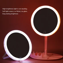 Led Fill Light Makeup Mirror Storage LED Face Mirror Adjustable Touch Dimmer USB Vanity Table Desk Cosmetic
Led Fill Light Makeup Mirror Storage LED Face Mirror Adjustable Touch Dimmer USB Vanity Table Desk Cosmetic