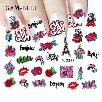 GAM-BELLE 1PCS Optional Colorful Water Transfer Nail Sticker Lovely Cat Cake Rainbow Image Nail Art Decorations Decals CHWG
GAM-BELLE 1PCS Optional Colorful Water Transfer Nail Sticker Lovely Cat Cake Rainbow Image Nail Art Decorations Decals CHWG