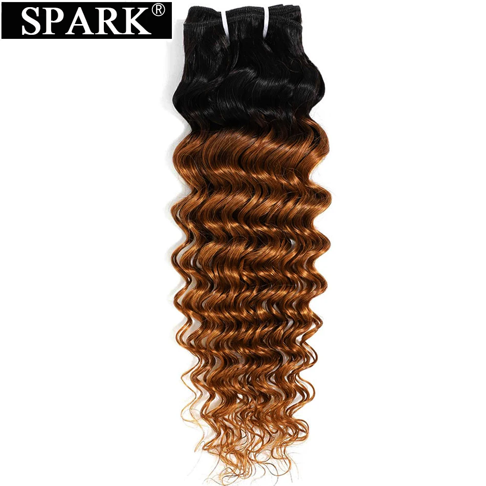 Spark Three Tone Ombre Brazilian Hair Deep Wave Human Hair Bundles Extensions 10-26inch 1/3/4 Bundles Remy Hair Weave 1B/30
Spark Three Tone Ombre Brazilian Hair Deep Wave Human Hair Bundles Extensions 10-26inch 1/3/4 Bundles Remy Hair Weave 1B/30