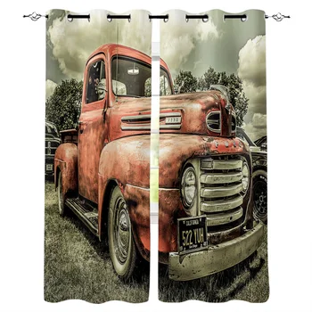 Farm Retro Car Curtains Living Room Curtains High Blackout Curtain Thick Style
Farm Retro Car Curtains Living Room Curtains High Blackout Curtain Thick Style