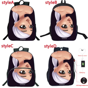 Creative Ariana Grande Cartoon Backpack 4 Styles Student School Bag Boy Girl Laptop Backpack Male Female Travel Rucksack Mochila
Creative Ariana Grande Cartoon Backpack 4 Styles Student School Bag Boy Girl Laptop Backpack Male Female Travel Rucksack Mochila