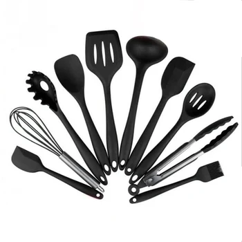 10PCS Silicone Cooking Utensils Set Heat Resistant Non-stick Spatula Shovel Spoon No Scratch Easy Clean Kitchen Tools Gadgets
10PCS Silicone Cooking Utensils Set Heat Resistant Non-stick Spatula Shovel Spoon No Scratch Easy Clean Kitchen Tools Gadgets