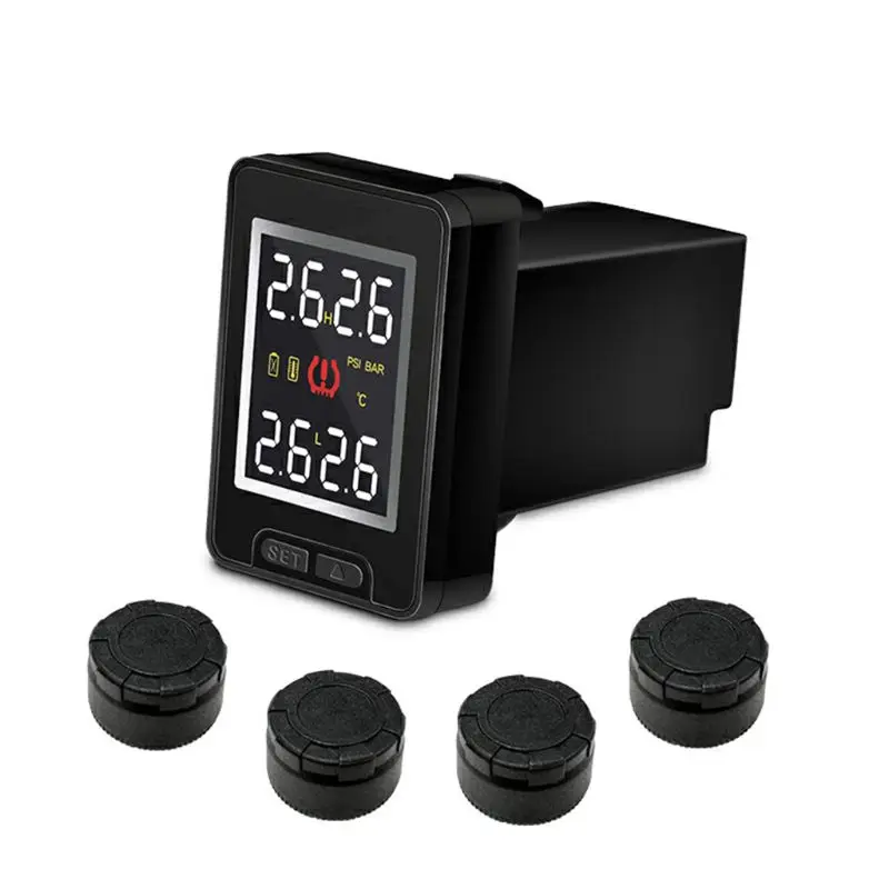 U912 Car TPMS Tire Pressure Monitoring System LCD Display Auto tyre Alarm for Toyota with 4 sensors wireless alarm systems
U912 Car TPMS Tire Pressure Monitoring System LCD Display Auto tyre Alarm for Toyota with 4 sensors wireless alarm systems