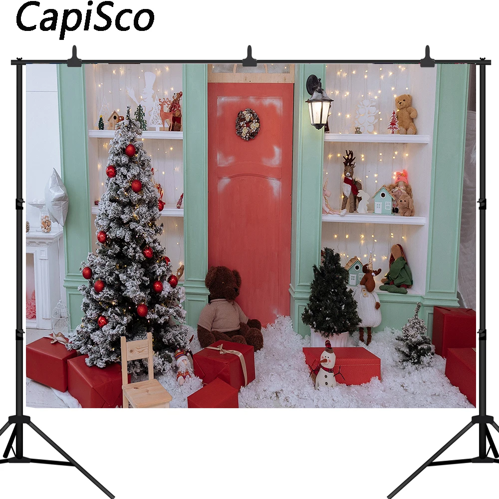 Capisco Photography Background Christmas Tree snow Lights Wreaths Toy Birthday Party Backdrops Photocall Photo Studio props
Capisco Photography Background Christmas Tree snow Lights Wreaths Toy Birthday Party Backdrops Photocall Photo Studio props