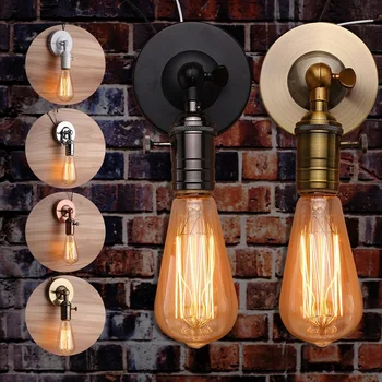 Smuxi E27 Industrial Lamp Base Modern Vintage Retro Antique Ceiling Light Wall Lamp Bulb Base Holder Socket Without Bulb
Smuxi E27 Industrial Lamp Base Modern Vintage Retro Antique Ceiling Light Wall Lamp Bulb Base Holder Socket Without Bulb