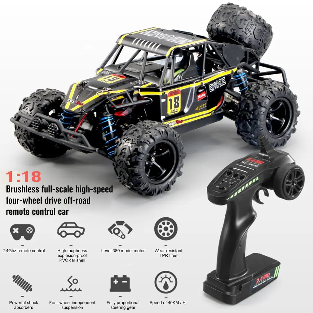 1/18 RC Car 4WD climbing Car Double Motors Drive Bigfoot Car Remote Control Model Off-Road Vehicle Toys Gift
1/18 RC Car 4WD climbing Car Double Motors Drive Bigfoot Car Remote Control Model Off-Road Vehicle Toys Gift