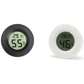 Multifunctional Round Hygrometer Mini LCD Portable Digital Thermometer Celsius Fridge Freezer Tester Temperature Humidity Meter
Multifunctional Round Hygrometer Mini LCD Portable Digital Thermometer Celsius Fridge Freezer Tester Temperature Humidity Meter