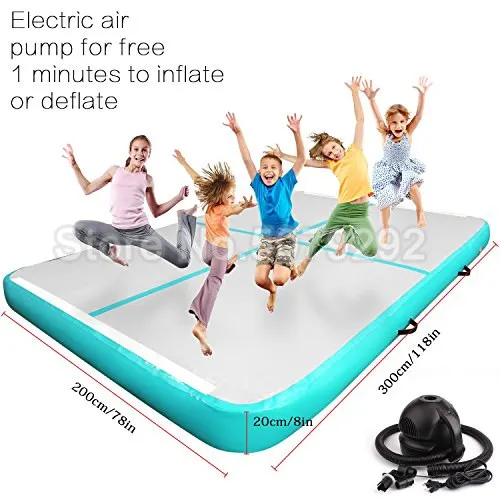 Big Size Inflatable Airtrack 10m/11m/12m Large Training Mat With Pump Blue Color Inflatable Gym Mat For Gymnastic/Taekwondo
Big Size Inflatable Airtrack 10m/11m/12m Large Training Mat With Pump Blue Color Inflatable Gym Mat For Gymnastic/Taekwondo