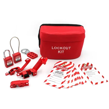 Small Size Lockout Tagout Loto Personal Portable Electrical Safety Lockout Kit 
Small Size Lockout Tagout Loto Personal Portable Electrical Safety Lockout Kit