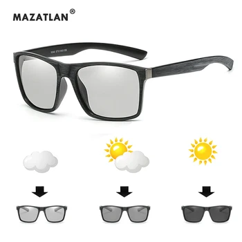 Brand Wood Grain Photochromic Sunglasses Men Women Retro Polarized Driving Sun Glasses Male Ladies Retro UV400 Bamboo EyeGlasses
Brand Wood Grain Photochromic Sunglasses Men Women Retro Polarized Driving Sun Glasses Male Ladies Retro UV400 Bamboo EyeGlasses