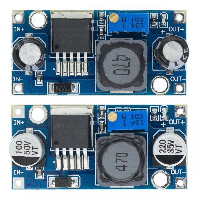 10pcs LM2596 LM2596S ADJ Power supply module DC-DC Step-down module 5V/12V/24V adjustable Voltage regulator 3A tiepian
10pcs LM2596 LM2596S ADJ Power supply module DC-DC Step-down module 5V/12V/24V adjustable Voltage regulator 3A tiepian