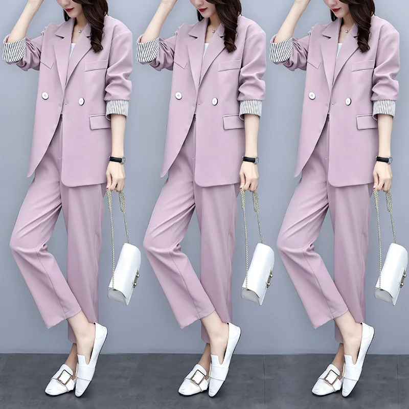 Two-Piece Set 2019 Autumn Long Sleeve Waist Hugging Versatile Fashion Solid Color Simple Trend
Two-Piece Set 2019 Autumn Long Sleeve Waist Hugging Versatile Fashion Solid Color Simple Trend