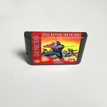 Shinobi III - 16 Bit MD Game Card for Sega Megadrive Genesis Video Game Console Cartridge
Shinobi III - 16 Bit MD Game Card for Sega Megadrive Genesis Video Game Console Cartridge