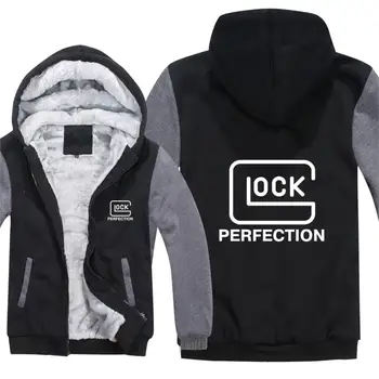 Winter Glock Perfection Hoodies Mens Zipper Coat Fleece Thicken Glock Sweatshirt Pullover 
Winter Glock Perfection Hoodies Mens Zipper Coat Fleece Thicken Glock Sweatshirt Pullover