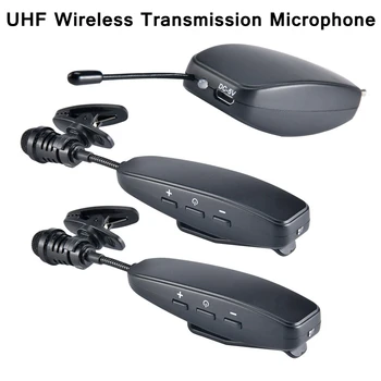 UHF Wireless Transmission Microphone Lavalier Mic for Audio Voice Amplifier Camera Recording Vlog Interview Microphone
UHF Wireless Transmission Microphone Lavalier Mic for Audio Voice Amplifier Camera Recording Vlog Interview Microphone
