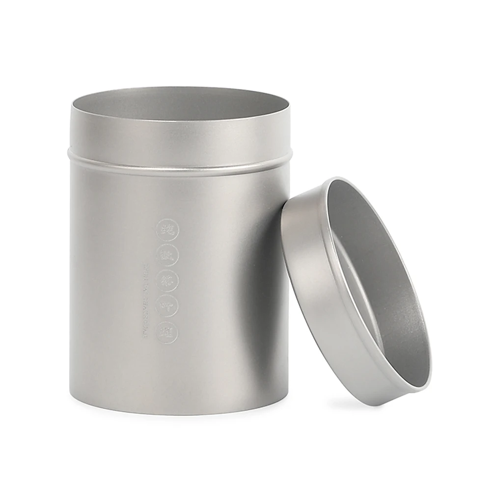Portable Outdoor Camping Waterproof Titanium Container Tin Storage Case for Tea Leaf Coffee Beans Cigarette
Portable Outdoor Camping Waterproof Titanium Container Tin Storage Case for Tea Leaf Coffee Beans Cigarette