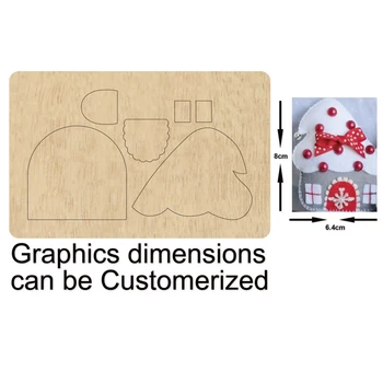 Christmas House For Decorative Scrapbook Card Making Suitable for Common Die Cutting Machines on the Market
Christmas House For Decorative Scrapbook Card Making Suitable for Common Die Cutting Machines on the Market