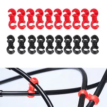 10pcs Bicycle MTB Brake Cable S Style Clips Buckle Hose Guide Bike Cross Line Clip
10pcs Bicycle MTB Brake Cable S Style Clips Buckle Hose Guide Bike Cross Line Clip