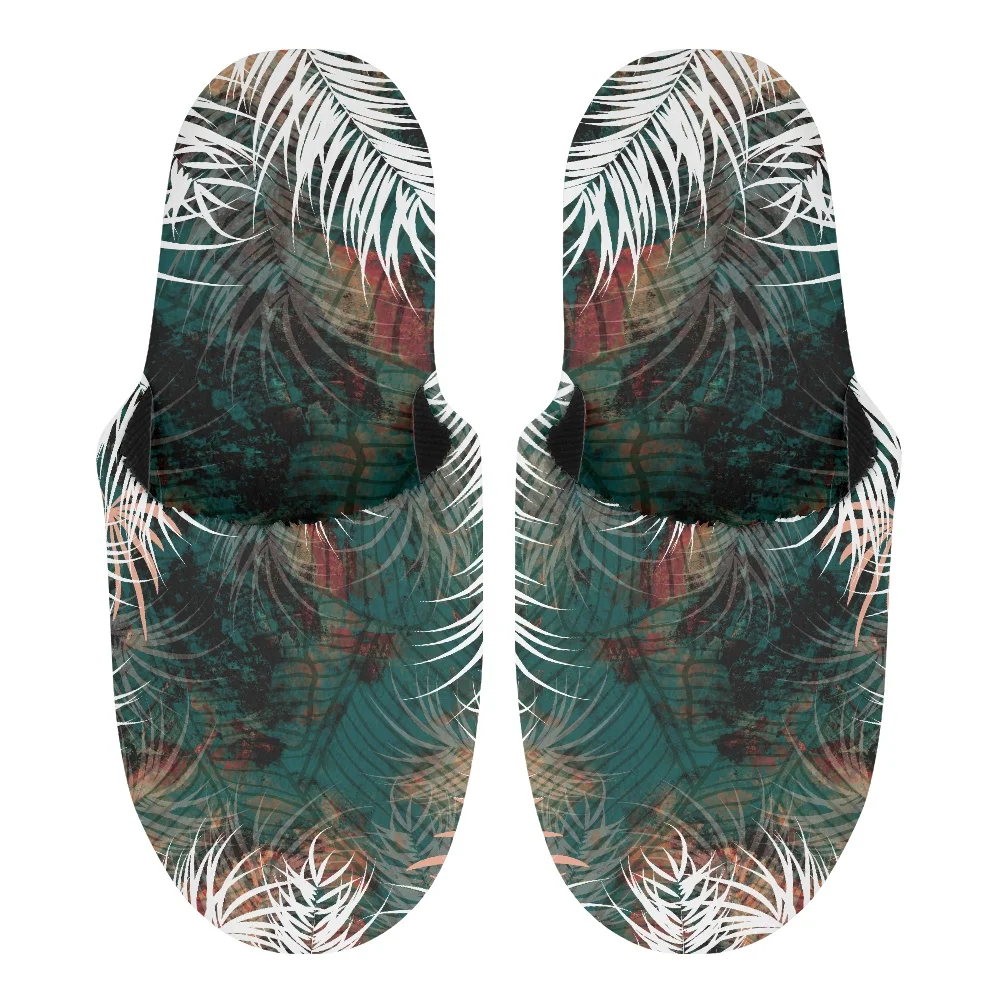 Noisydesigns Men Plush Cotton Slippers Winter Warm Shoes Soft Bottom Casual Palm Leaves Sunflower Pattern House Flat Floor
Noisydesigns Men Plush Cotton Slippers Winter Warm Shoes Soft Bottom Casual Palm Leaves Sunflower Pattern House Flat Floor