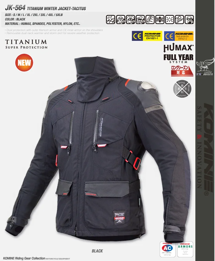 Free Gift!Motorcycle Jackets With Liner Motorsports Touring Jacket With Neck Protection
Free Gift!Motorcycle Jackets With Liner Motorsports Touring Jacket With Neck Protection