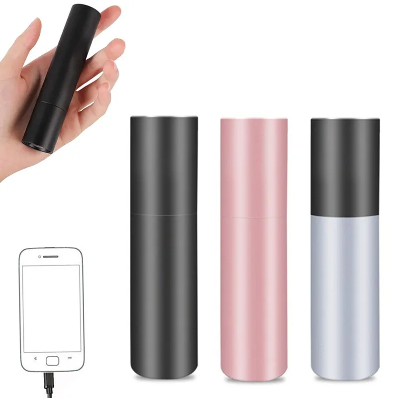 Mini USBTorch Flashlight Power Bank Pocket Lighter LED Rechargeable Led Flashlight Zoomable Powerful Mobile Power Torch Outdoor
Mini USBTorch Flashlight Power Bank Pocket Lighter LED Rechargeable Led Flashlight Zoomable Powerful Mobile Power Torch Outdoor