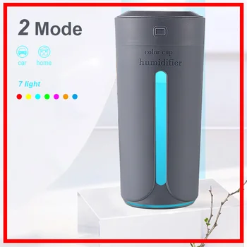Ultrasonic Air Humidifier Essential Oil Diffuser With 7 Color Lights Electric Aromatherapy USB Car Aroma Diffuser mist maker
Ultrasonic Air Humidifier Essential Oil Diffuser With 7 Color Lights Electric Aromatherapy USB Car Aroma Diffuser mist maker
