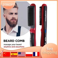 Hair Straightener Comb With Ptc Ceramic Heating Elements And 6 Levels Of Temperature Control Hot Comb Hair Straightener
Hair Straightener Comb With Ptc Ceramic Heating Elements And 6 Levels Of Temperature Control Hot Comb Hair Straightener