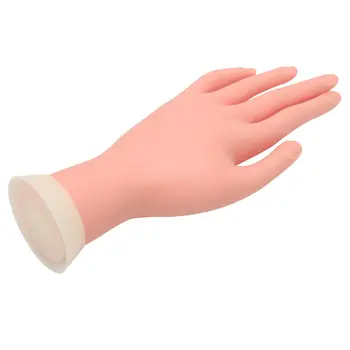 1Pc Flexible Soft Practice Nail Display Model Hands Flexible Silicone Prosthetic Manicure Tools for Training
1Pc Flexible Soft Practice Nail Display Model Hands Flexible Silicone Prosthetic Manicure Tools for Training