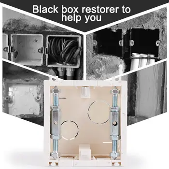 86 Type Cassette Repairer Switch Socket Bottom Box Switch Socket Repair Remedy Repairer Cassette Universal Repair Q8B8
86 Type Cassette Repairer Switch Socket Bottom Box Switch Socket Repair Remedy Repairer Cassette Universal Repair Q8B8