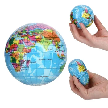 1 PC PU Foam Pressure Ball 6-10cm globe release sponge ball fitness ball Children Adult Toy Decompression Relaxing Artifact
1 PC PU Foam Pressure Ball 6-10cm globe release sponge ball fitness ball Children Adult Toy Decompression Relaxing Artifact